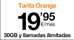 Tarifa Orange