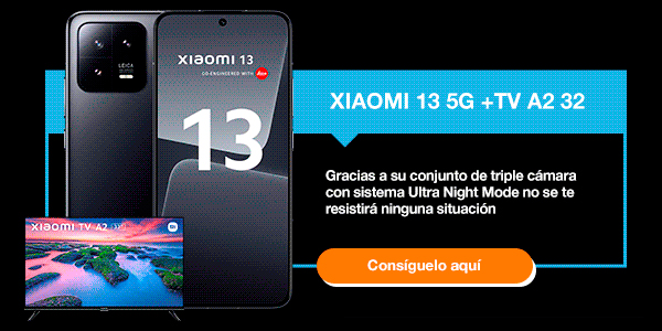 XIAOMI 13 5G NEGRO+TV A2 32
